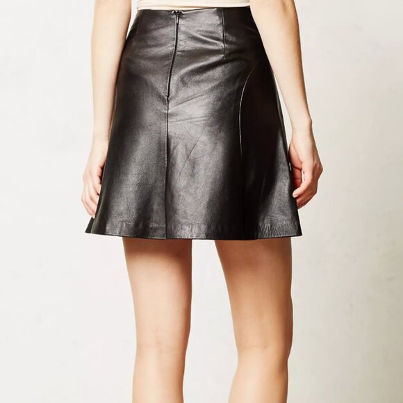 Leather Swing Skirt Nanette lepore - Picture 2 of 6